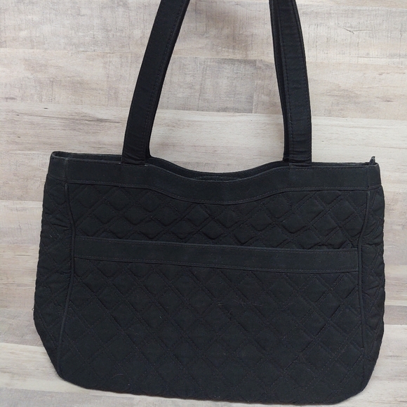 Vera Bradley Handbags - Vera Bradley~Microfiber Tote/Purse~Black